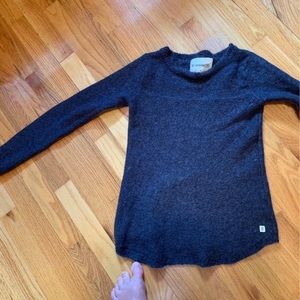 Be Embraced Grey Sweater. 28% wool. Warm and Nice